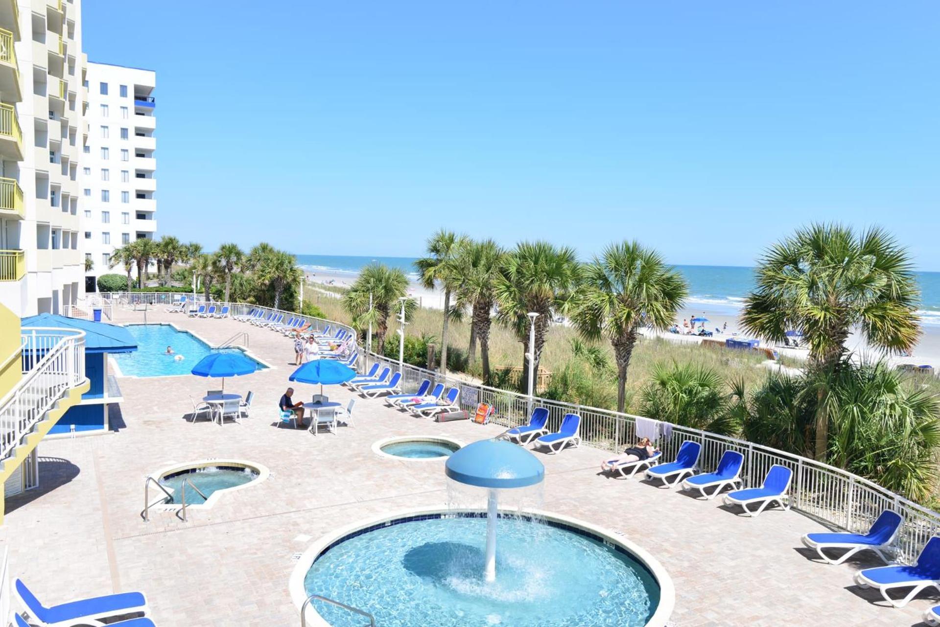 Oceanfront Top Location Modern Resort Lazy River Huge Pool Oasis Myrtle Beach Eksteriør billede