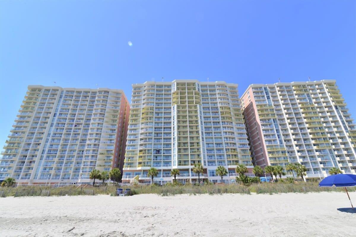 Oceanfront Top Location Modern Resort Lazy River Huge Pool Oasis Myrtle Beach Eksteriør billede