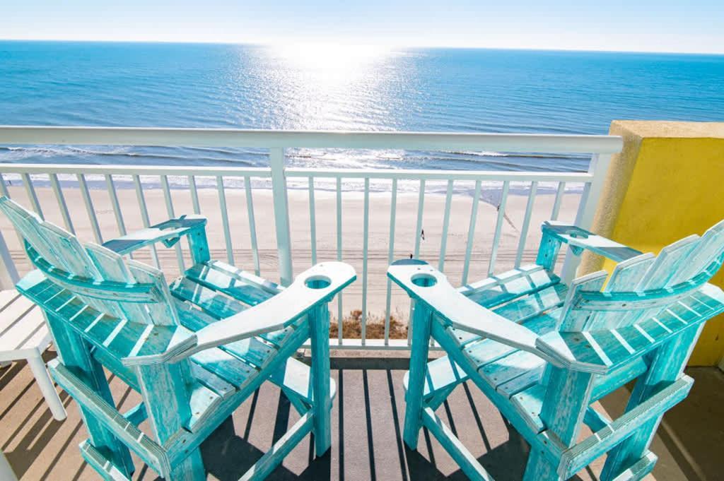 Oceanfront Top Location Modern Resort Lazy River Huge Pool Oasis Myrtle Beach Eksteriør billede