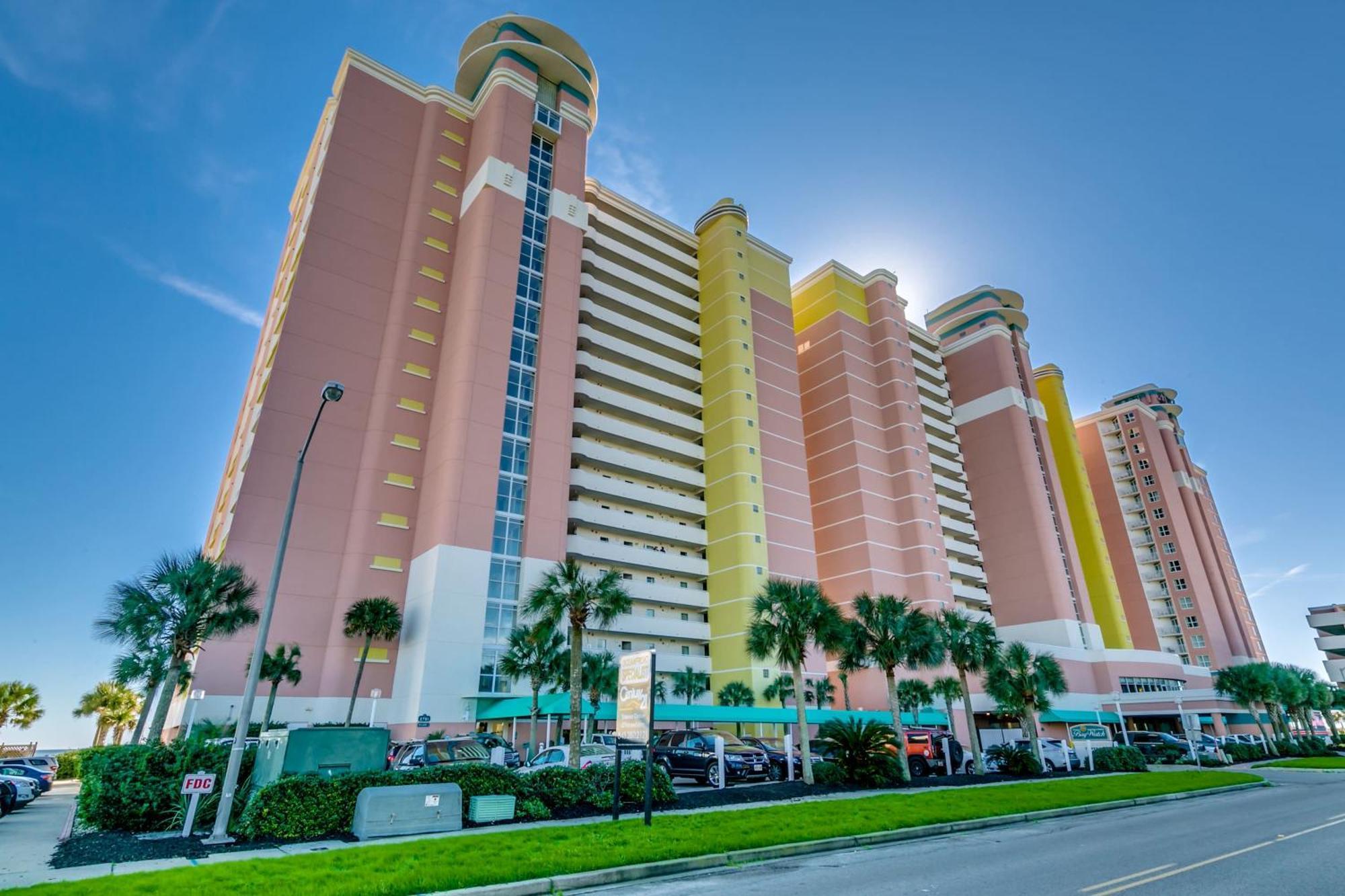 Oceanfront Top Location Modern Resort Lazy River Huge Pool Oasis Myrtle Beach Eksteriør billede