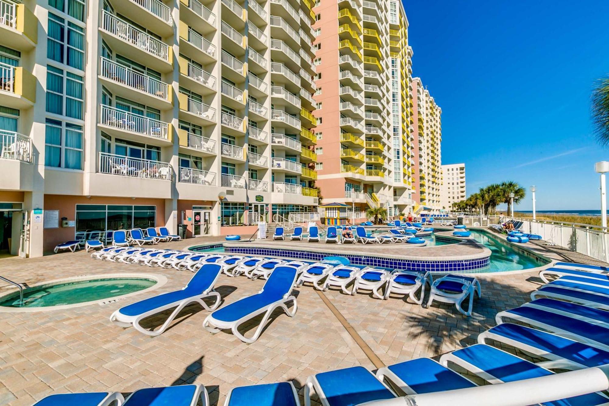 Oceanfront Top Location Modern Resort Lazy River Huge Pool Oasis Myrtle Beach Eksteriør billede