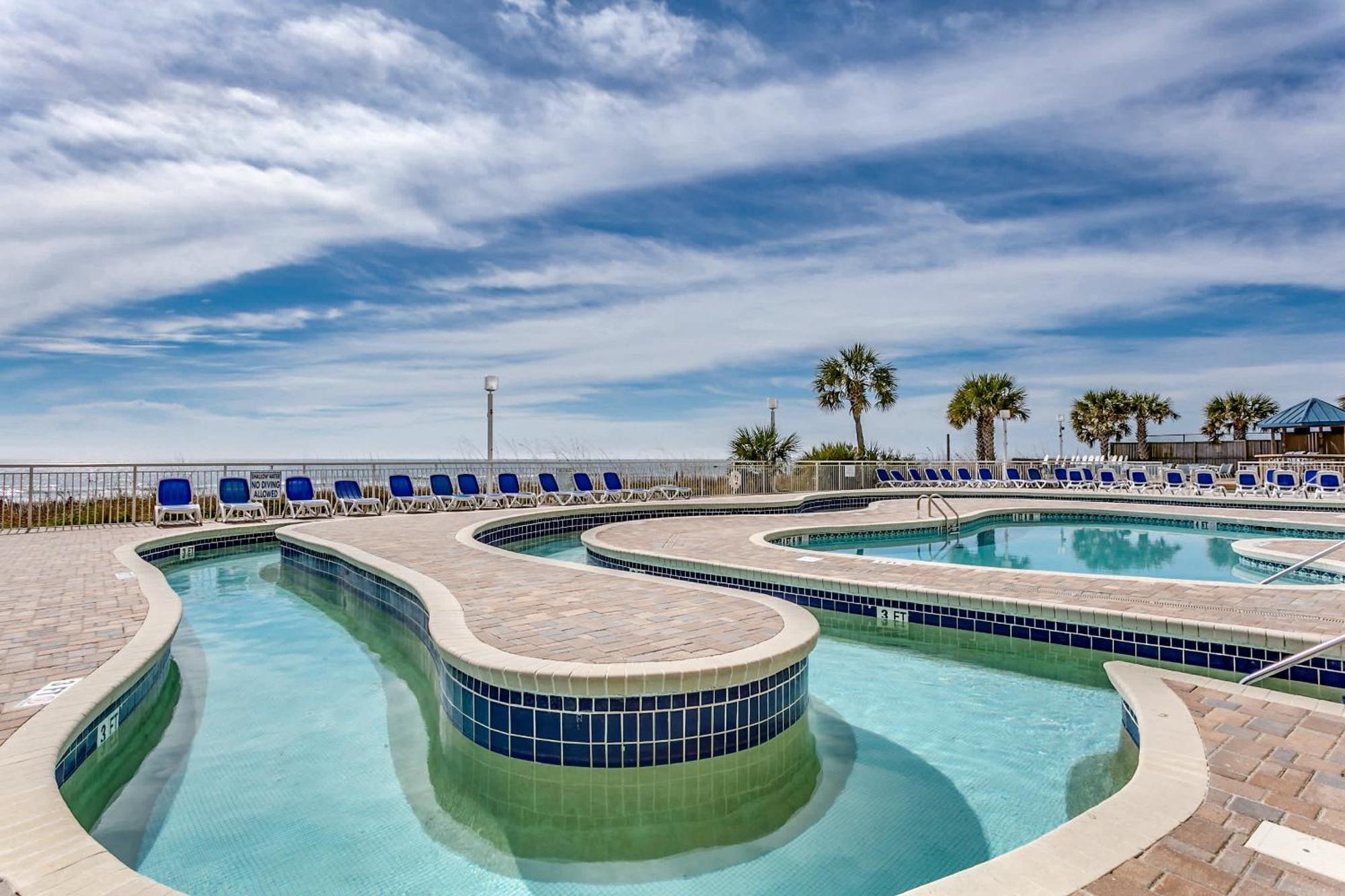 Oceanfront Top Location Modern Resort Lazy River Huge Pool Oasis Myrtle Beach Eksteriør billede